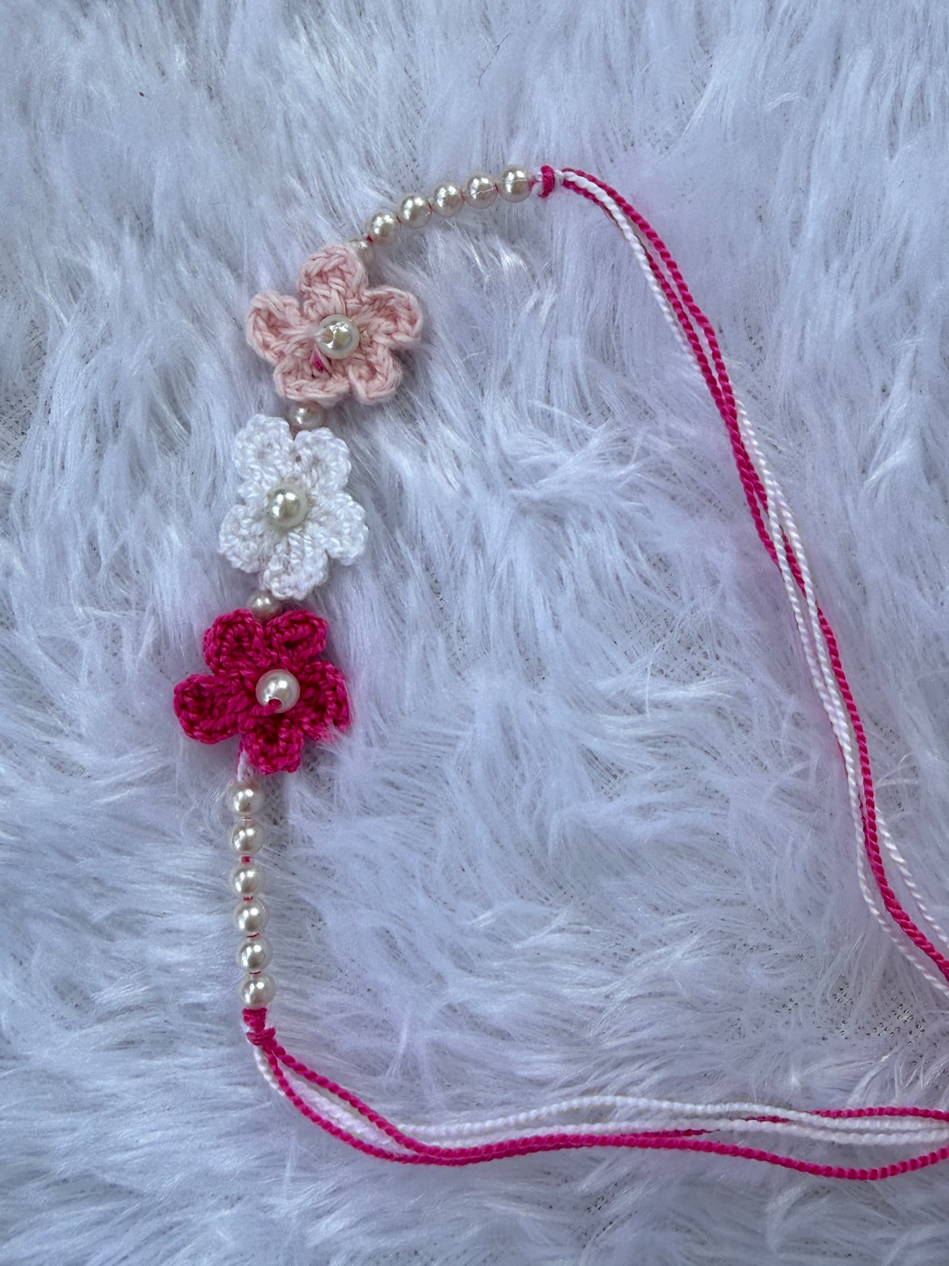 Pink Blossom Rakhi