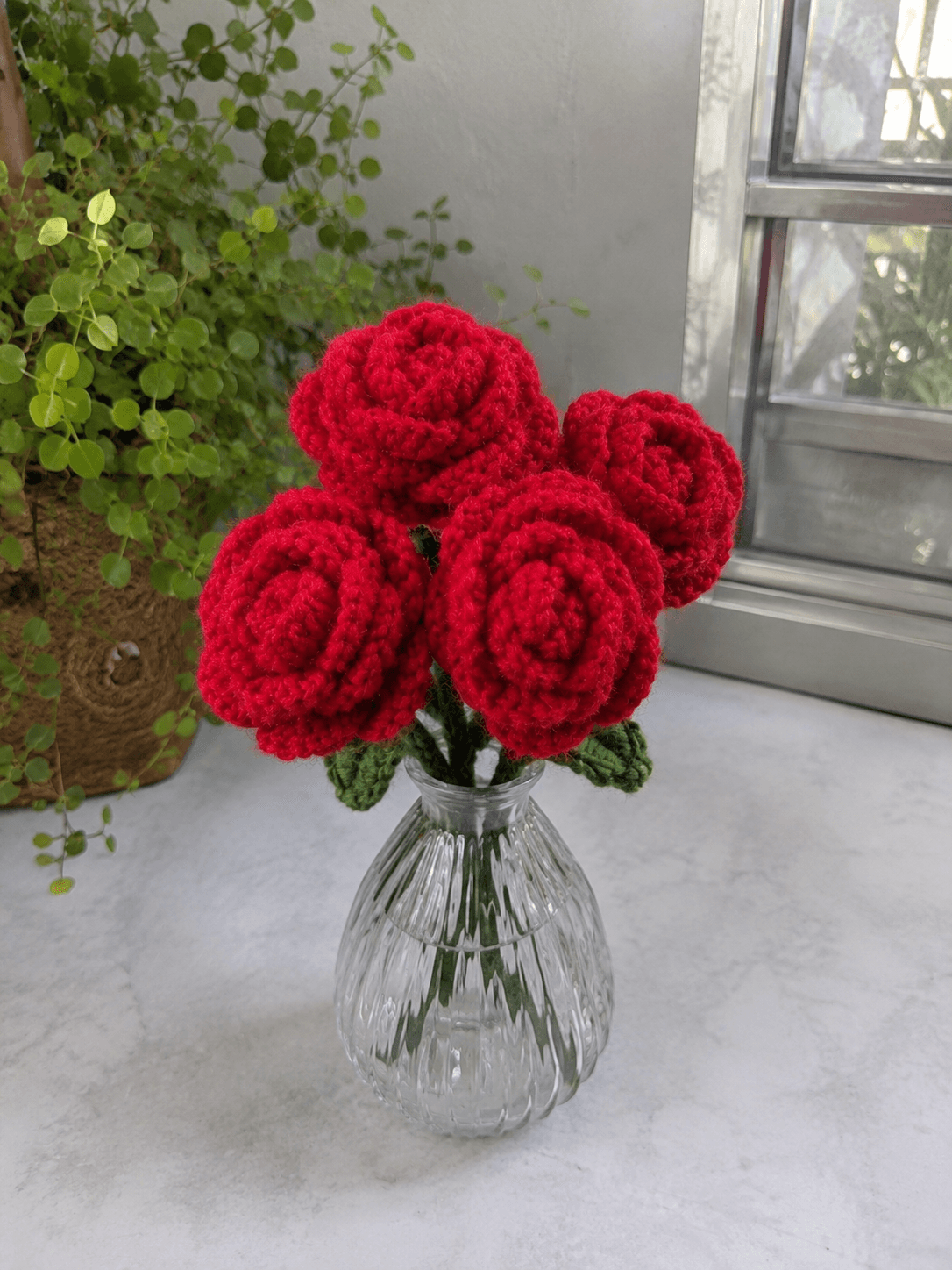 Red Roses Bunch