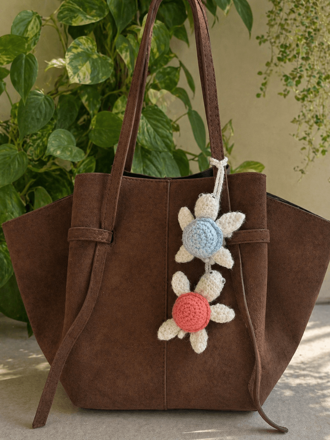 Twin Turtle Bag Charm Set